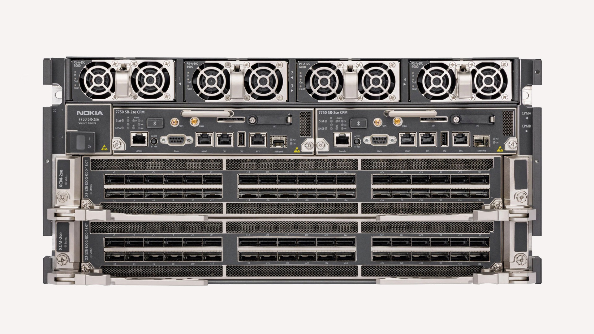 7750 Service Router front view