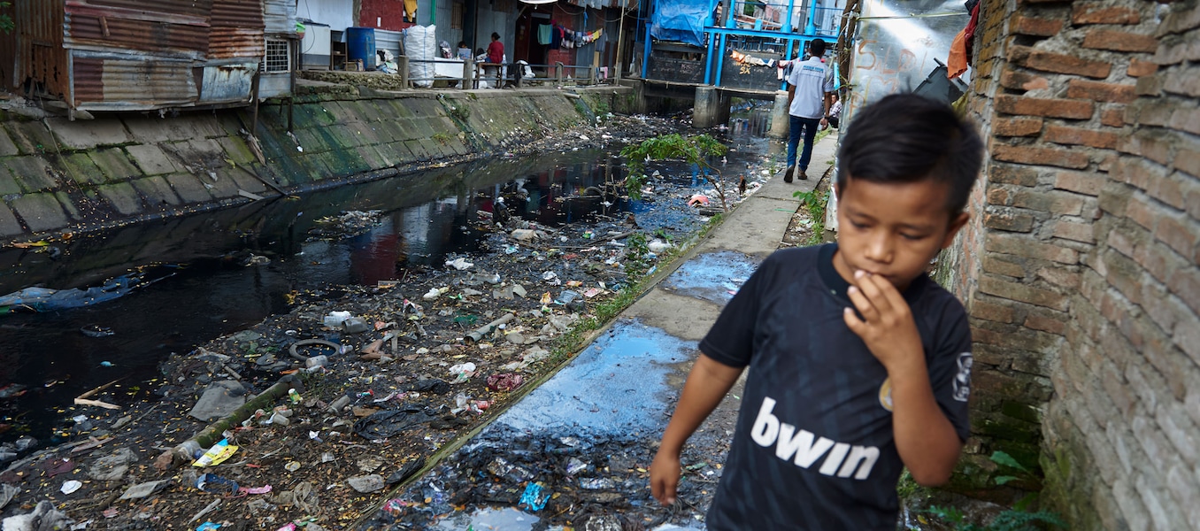 Children in urban areas / @UNICEF/Noorani