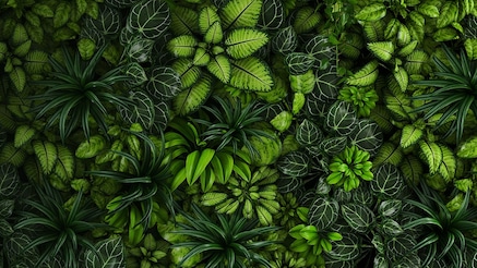 green plants 