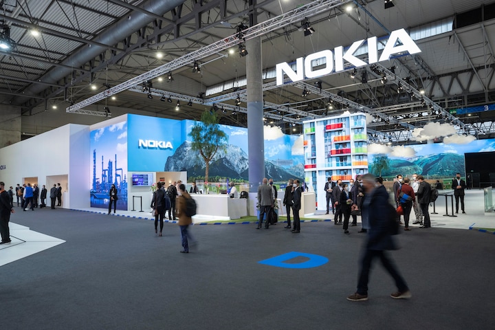 Nokia booth at MWC22