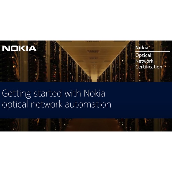 Getting Started with Nokia Optical Network Automation