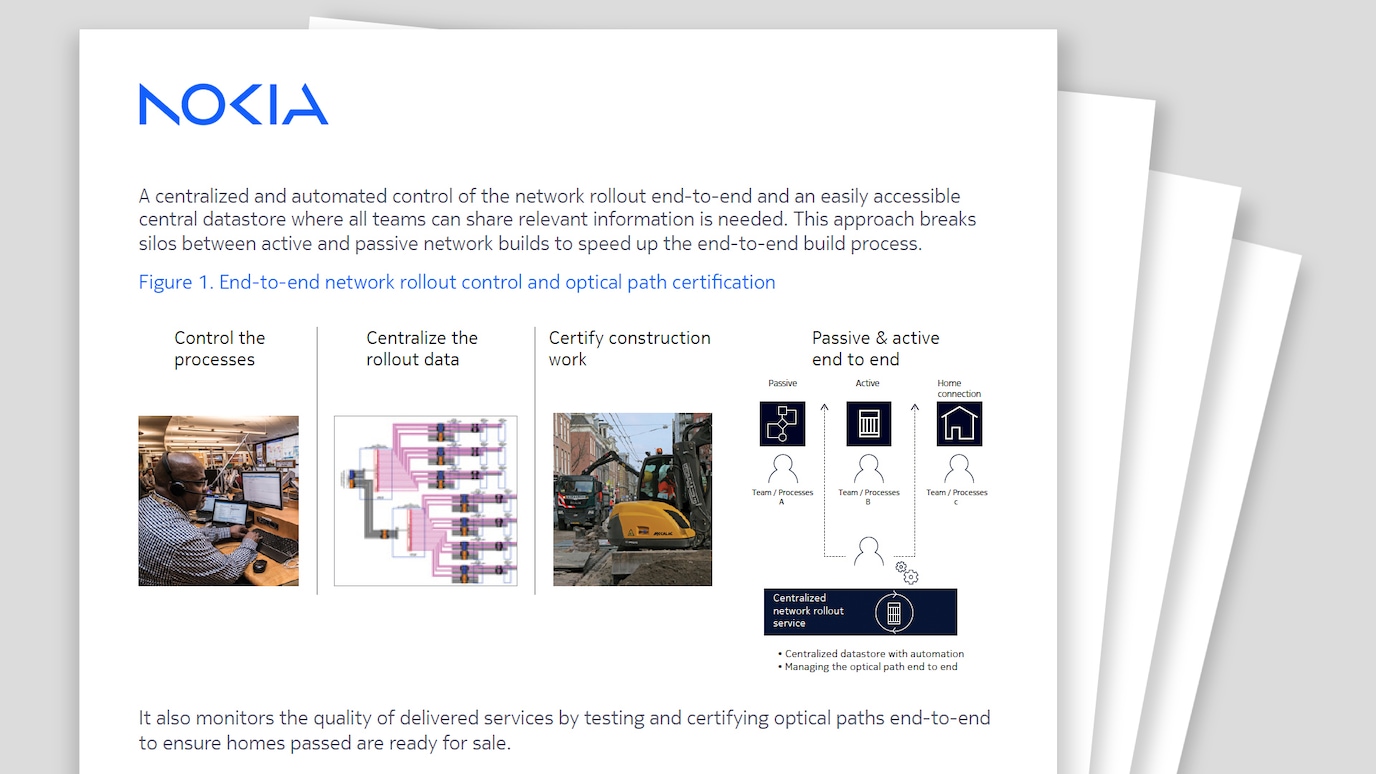 Accelerating fiber broadband deployments