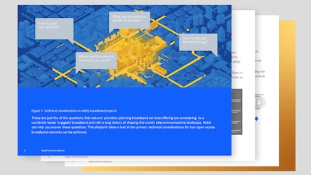 Gigabit technical playbook for network providers