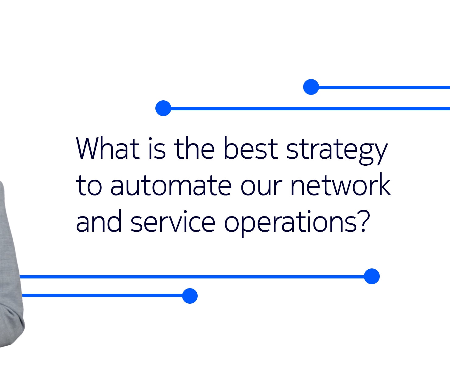 what is the best strategy to automate our network and service operations?