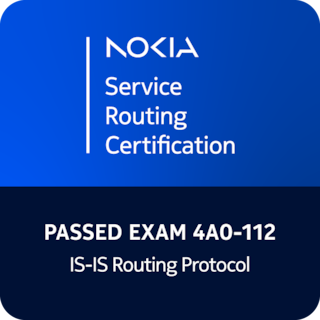 4A0-112 Exam badge