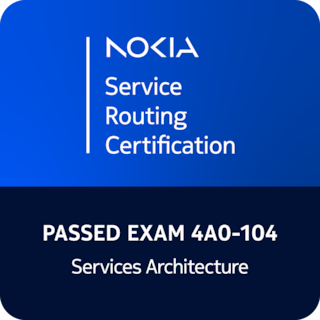 4A0-104 Exam badge