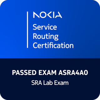 ASRA4A0 Lab exam badge