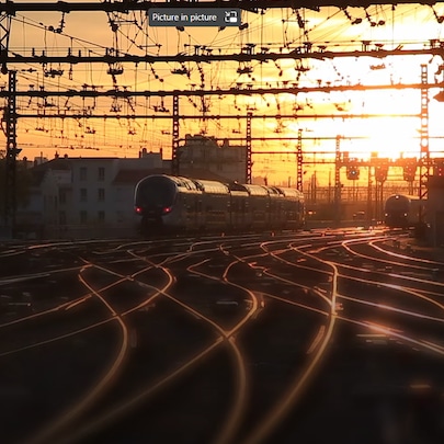 A picture of a train.