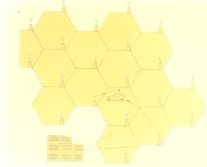 In 1947, Bell Labs researchers propose the framework for a cellular phone system