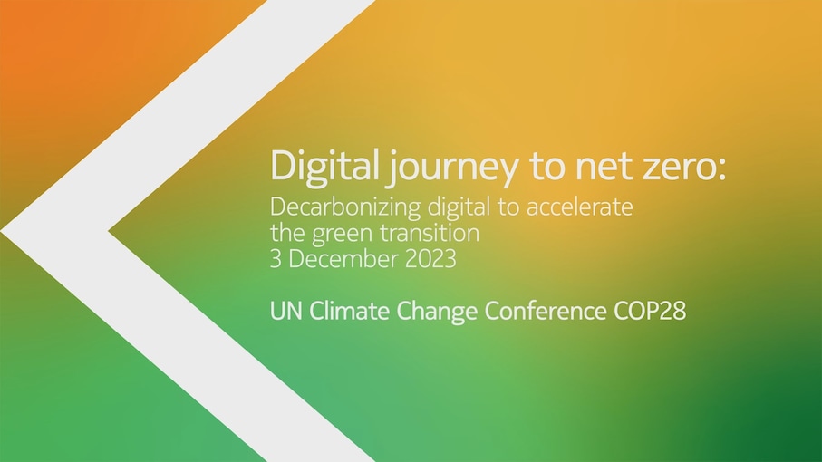 Digital journey to net zero