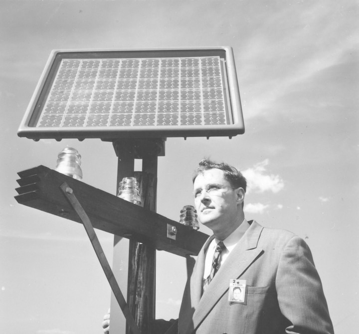 In 1954, Bell Labs invented the first solar battery