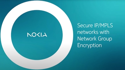 Network Group Encryption secures IP/MPLS networks