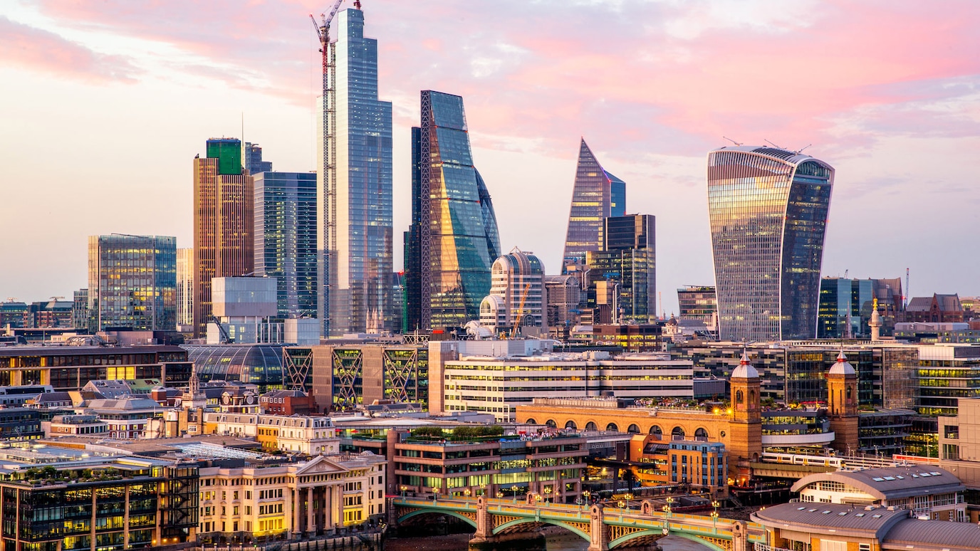 Skyscrapers in London