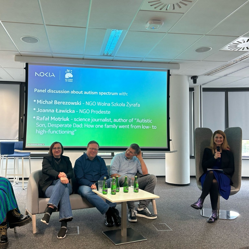 A group of Nokia employees