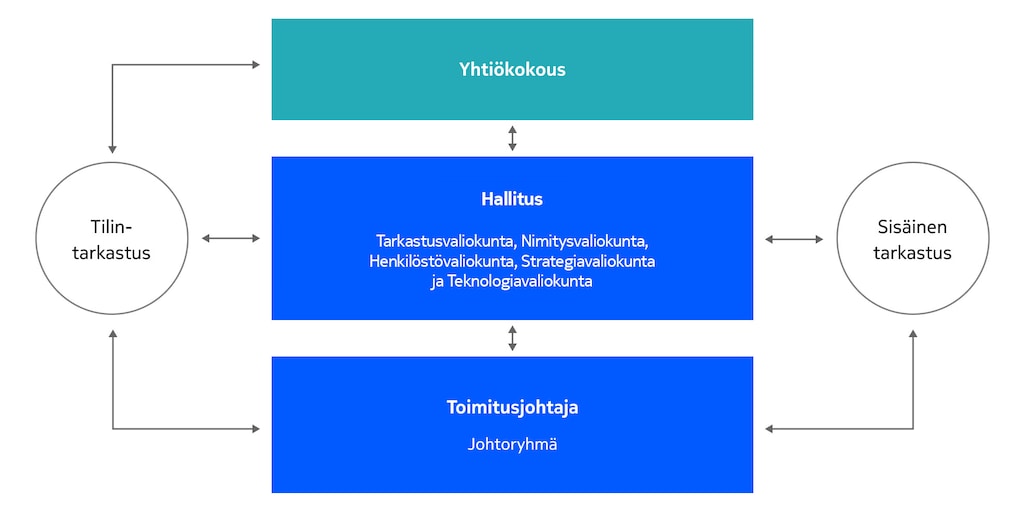 Governance structure diagram