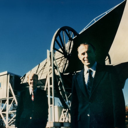 Arno Penzias & Robert Wilson and the Holmdel Horn Antenna