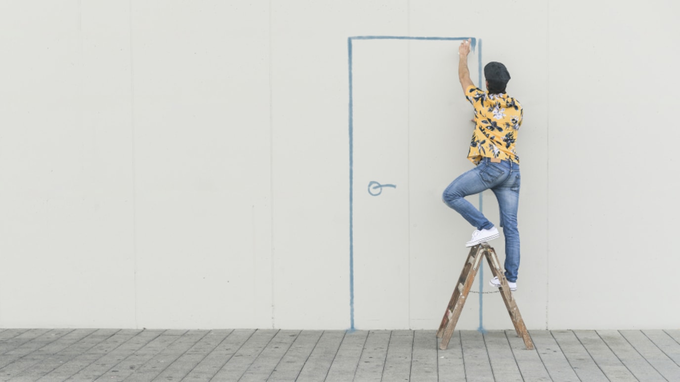 Painting a wall