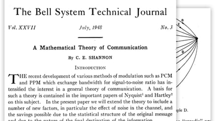 The Bell Systems Technical Journal excerpt