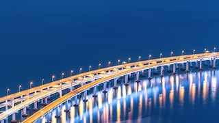 bridge on the sea