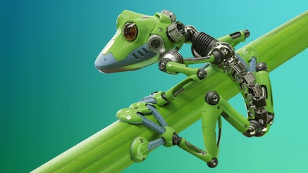 robot frog