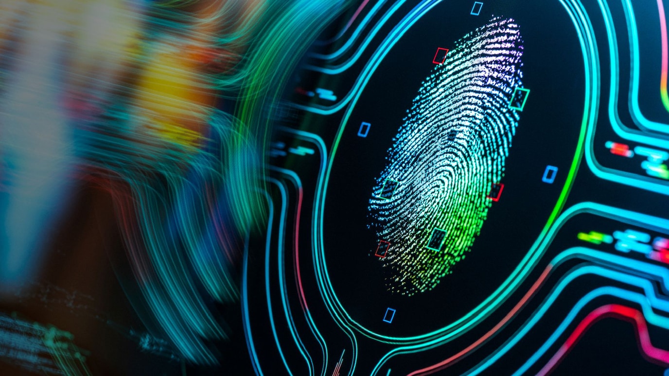 fingerprint on screen