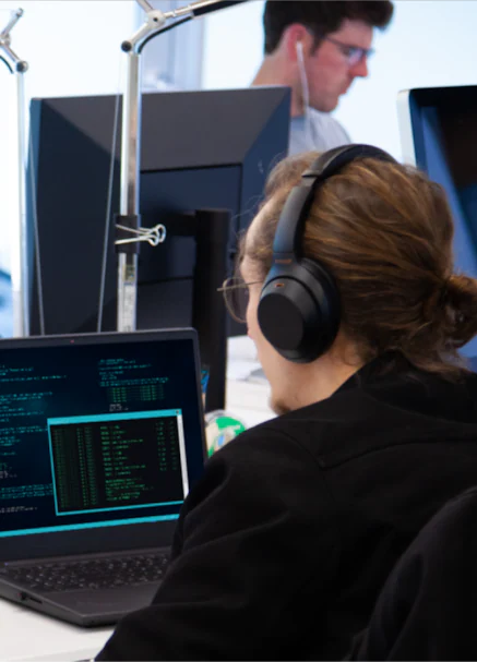 women working on laptop