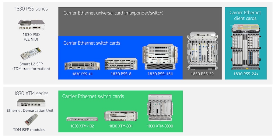 Integrated Packet Transport solution components