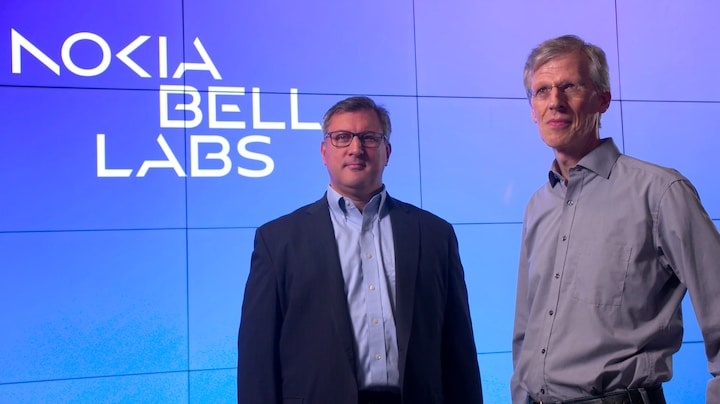 Nokia Bell Labs Presidents: Thierry E. Klein (left), President of Bell Labs Solutions Research at Nokia and Peter Vetter (right), President of Bell Labs Core Research at Nokia.