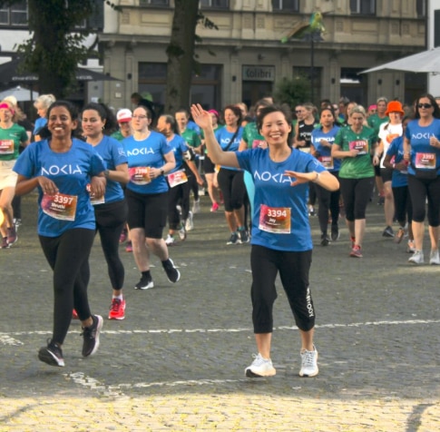 Frauenlauf evening in Germany