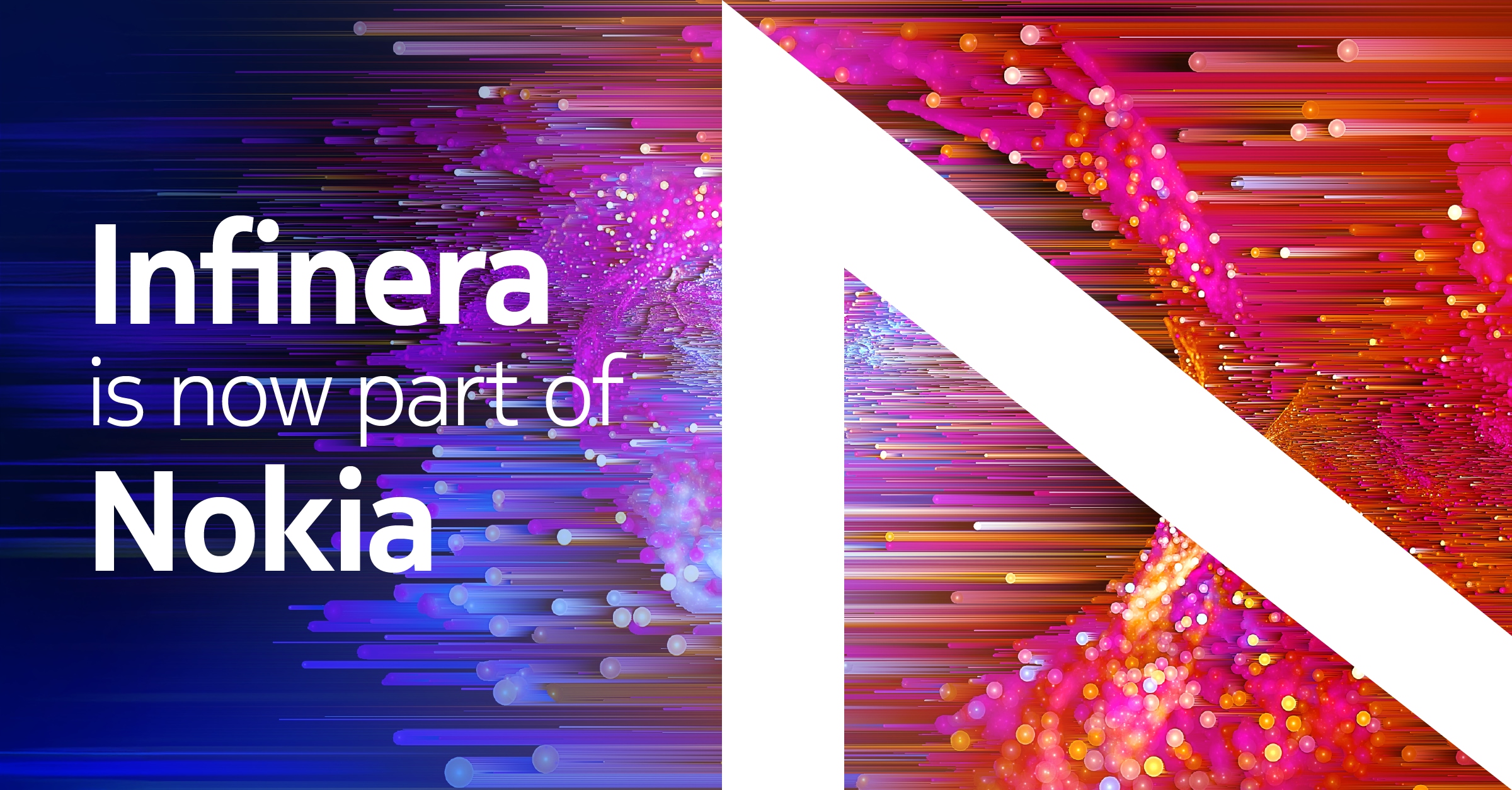 Infinera is now part of Nokia