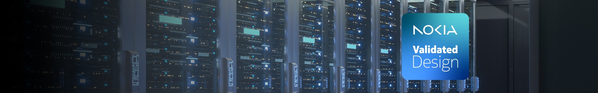 Server racks in a data center