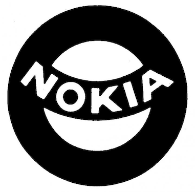 Finnish Rubber Works Ltd, founded in Helsinki in 1898, logo 1965-1966