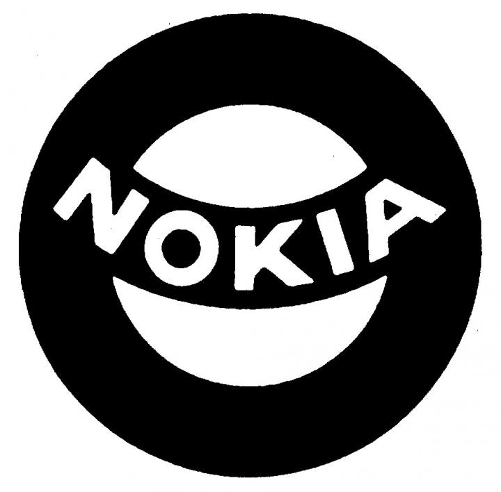 Finnish Rubber Works Ltd, founded in Helsinki in 1898, logo 1965-1966