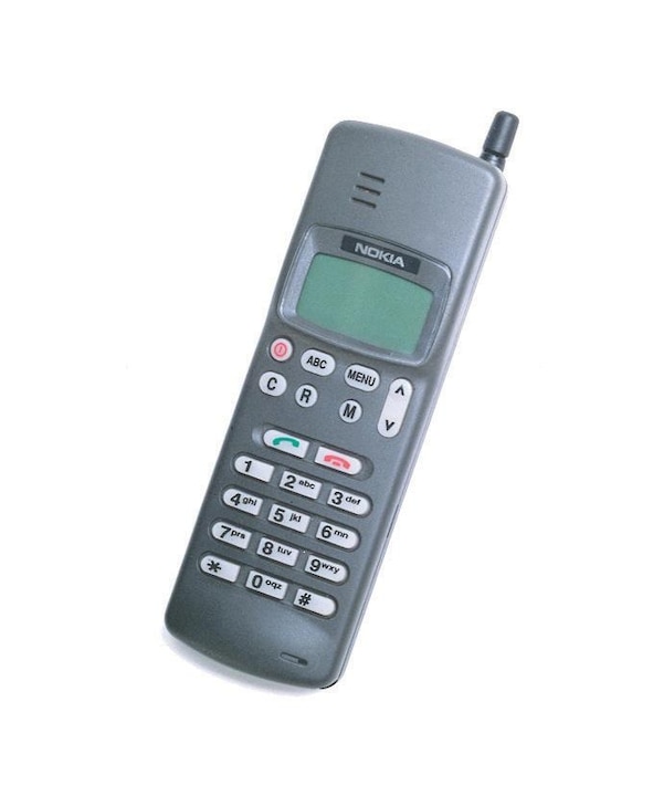 Nokia 101, NMT900 handportable (handset for NMT 900 networks), 1992