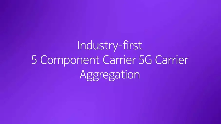 Multi-Gigabit 5G With Carrier Aggregation | Nokia