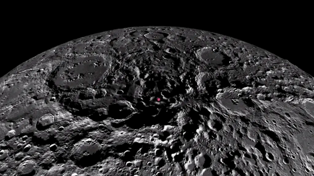 The location of Shackleton Crater from Lunar QuickMap, a collaboration between NASA, Arizona State University and Applied Coherent Technology Corp.,