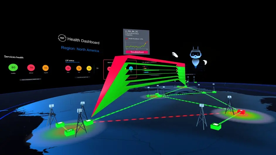 Network operations in the metaverse