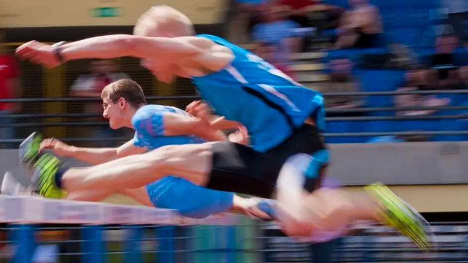 Long jump competition