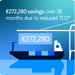 €272,280 savings over 36 months due to reduced TCO*